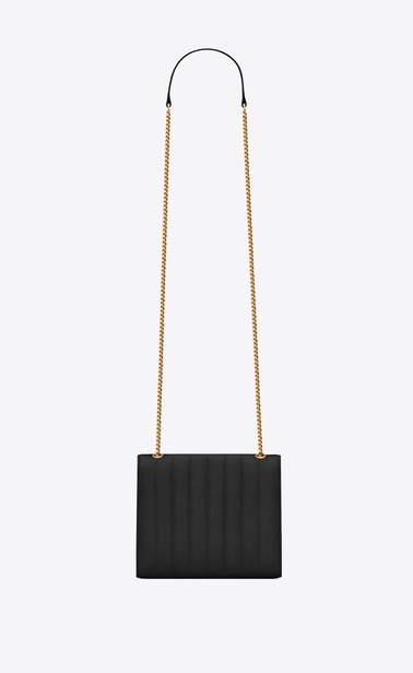 Vicky chain wallet in quilted lambskin